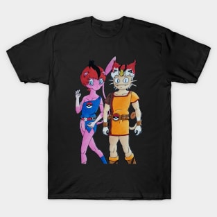 Mewkit and Meowthkat T-Shirt